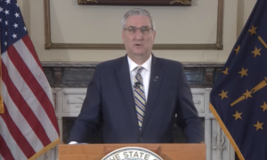 Indiana governor orders residents to stay home due to virus