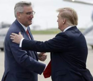 Holcomb sends Indiana Army National Guard to Protect Trump