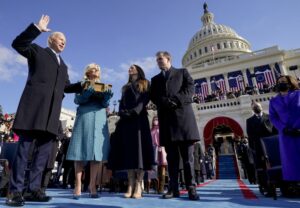 Joe Biden sworn in as 46th president, Kamala Harris becomes first female vice president